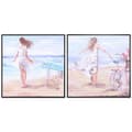 Miniatyrbild 1 av 3: Tavla DKD Home Decor 83 x 3,5 x 83 cm Medelhavs (2 antal)