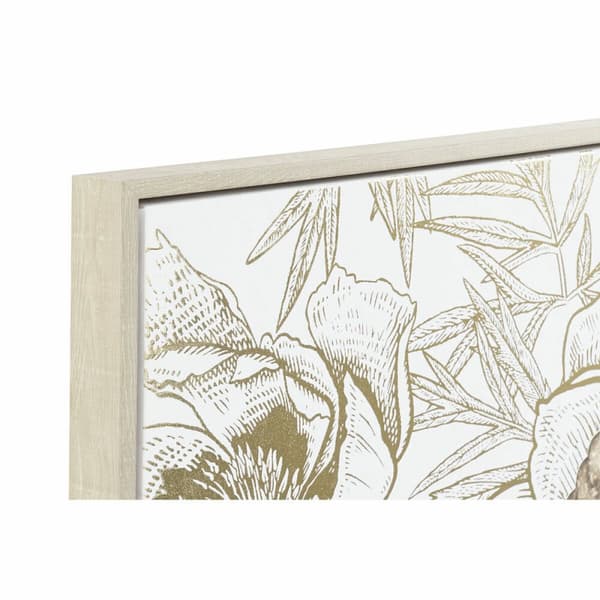Maleri DKD Home Decor 83 x 4,5 x 122,5 cm Buddha Orientalsk (2 enheder)