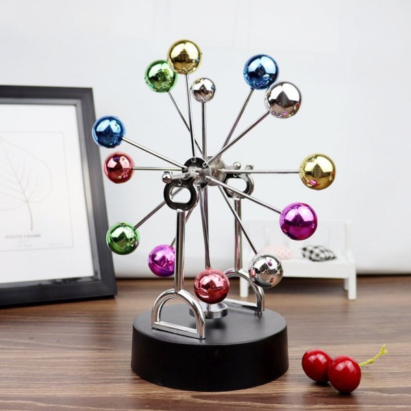Ferris Hjul Balance Pendulum Balls Rotation Perpetual Motion