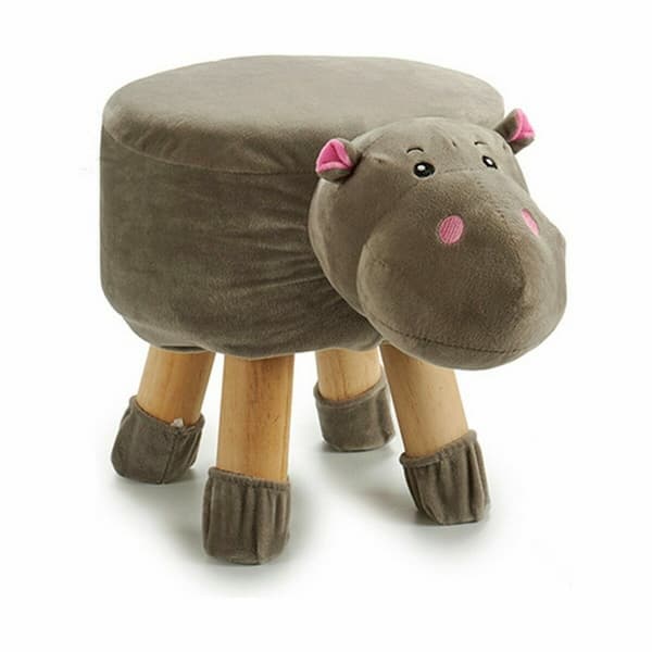 Taburet Flodhest 29 x 30 x 40 cm (4 enheder)