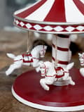 Miniatyrbillede 5 af 6: Vintage Karrusel m. heste