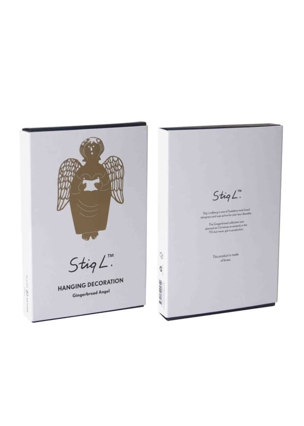 Hänge Stig L Gingerbread Angel