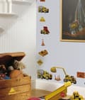 Miniatyrbild 1 av 2: Byggarbetsplats Wallstickers