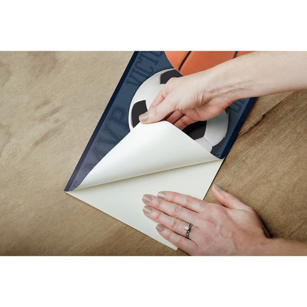 Sportbollar Border Wallsticker 22,86 x 457.2 cm