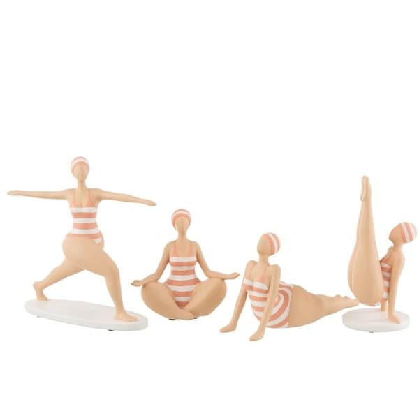 Yoga dame stående -Højde 29.5 cm