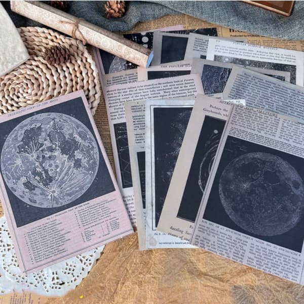 INF Vintage Scrapbook papper Model 3