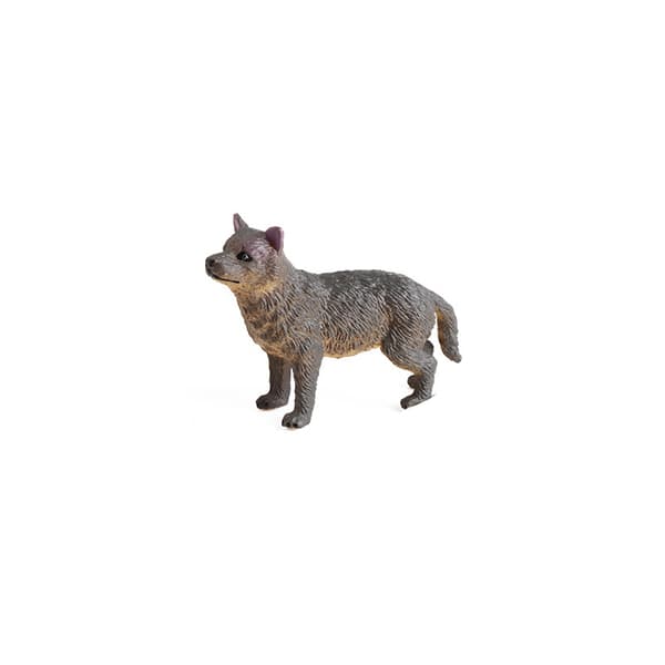 INF Realistisk Wolf Figure Sæt med 4 stykker Gray Wolf