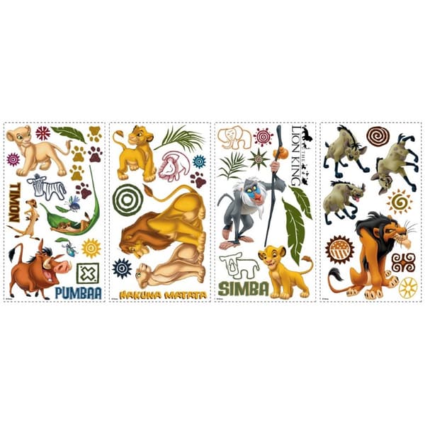 Disney Lejonkungen Wallstickers