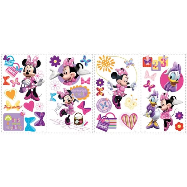Minnie Mouse Bow-tique Wallstickers