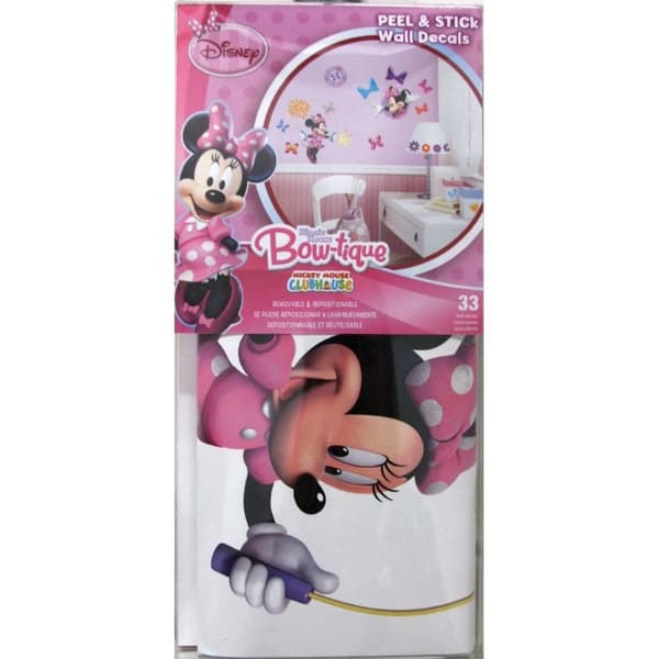 Minnie Mouse Bow-tique Wallstickers