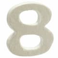Miniatyrbillede 2 af 3: Tal Pincello AR1607070 Tal 8 polystyren (12 enheder)
