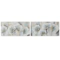 Pikkukuva 1 / 4: Maalaus Home ESPRIT Sininen Kullattu Kangas Puu MDF Perinteinen 120 x 3 x 60 cm (2 osaa)