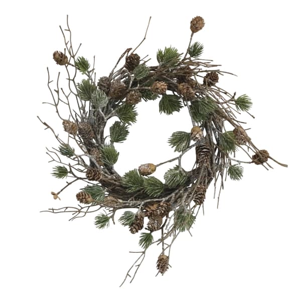 Fleur Wreath of cedar wood with cones