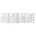 Miniatyrbillede 1 af 4: Fotoramme Home ESPRIT Krystal Træ MDF 40,5 x 2 x 49,5 cm (4 enheder)