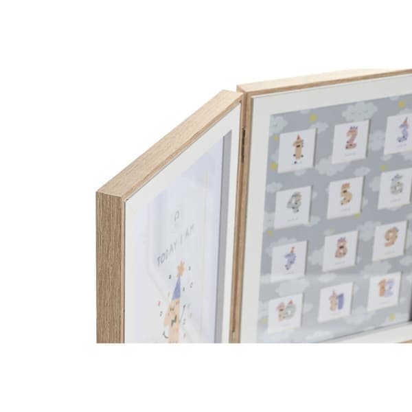 Kuvakehys Home ESPRIT Kristalli Puu MDF 36 x 3 x 23 cm (2 osaa)
