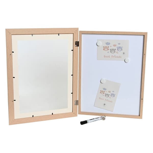 Painting Home ESPRIT White Natural 34 x 3 x 44 cm