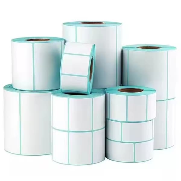 Självhäftande Vita Etiketter | Välj Storlek – Flexibelt paket - Thermal labels 70*50 - 1000pcs