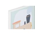 Miniatyrbillede 2 af 4: Maleri Home ESPRIT Gul Blå Lærred 30 x 1,8 x 40 cm (4 enheder)