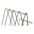 Pikkukuva 2 / 3: Magazine rack DKD Home Decor 8424001814008 41 x 31 x 36 cm Black Iron MDF Wood
