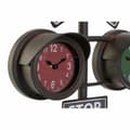 Pikkukuva 3 / 3: Table clock DKD Home Decor Black Crystal Iron (36 x 22 x 52 cm)