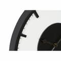 Pikkukuva 2 / 3: Wall Clock DKD Home Decor 50 x 3,5 x 50 cm Black White Vintage MDF Wood (2 Units)