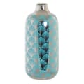 Pikkukuva 1 / 3: Vase DKD Home Decor Porcelain Turquoise Oriental (15 x 15 x 41.5 cm)