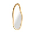 Pikkukuva 1 / 2: Wall mirror Home ESPRIT Brown Velvet Scandi 60 x 4 x 160 cm