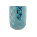Pikkukuva 2 / 3: Vase DKD Home Decor 13 x 13 x 26 cm Porcelain Turquoise Oriental Chromed