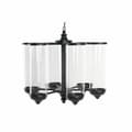 Pikkukuva 1 / 4: Candleholder DKD Home Decor Black Metal Crystal (53 x 53 x 52 cm)