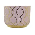 Pikkukuva 3 / 3: Vase DKD Home Decor Pink Golden Porcelain Oriental Chromed 13 x 13 x 26 cm