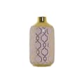 Pikkukuva 1 / 3: Vase DKD Home Decor Pink Golden Porcelain Oriental Chromed 13 x 13 x 26 cm