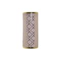 Miniatyrbillede 1 af 3: Vase DKD Home Decor Pink Golden Porcelain Oriental Chromed 14 x 14 x 32 cm