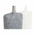Miniatyrbild 2 av 3: Vase DKD Home Decor 21 x 11 x 61 cm Grey Beige Resin Oriental (2 Units)