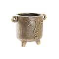Pikkukuva 1 / 3: Vase DKD Home Decor Golden Magnesium Modern Face 33 x 23 x 25,5 cm