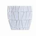 Pikkukuva 2 / 3: Vase DKD Home Decor White Resin Modern (19 x 19 x 60 cm)