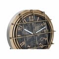 Pikkukuva 2 / 3: Table clock DKD Home Decor World Map 22 x 17 x 29 cm Crystal Silver Black Golden White Iron (2 Units)