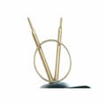 Pikkukuva 2 / 3: Table clock DKD Home Decor Black Golden Crystal Iron Vintage 15,5 x 8,5 x 32 cm