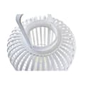 Miniatyrbild 2 av 3: Lantern DKD Home Decor Crystal White Bamboo (28 x 28 x 47 cm)