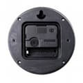Pikkukuva 2 / 2: Wall Clock Esperanza EHC004 Black/Silver Silver Metal 150 cm