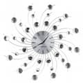 Pikkukuva 1 / 2: Wall Clock Esperanza EHC004 Black/Silver Silver Metal 150 cm