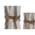 Miniatyrbild 2 av 3: Set of 3 Vases Home ESPRIT Beige Metal Rope 17 x 17 x 54 cm (3 Pieces)