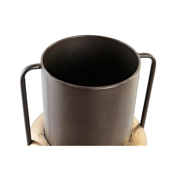 Vase DKD Home Decor Black Copper Metal Vintage 20 x 20 x 33 cm