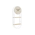 Miniatyrbild 1 av 4: Wall Clock DKD Home Decor Natural Metal MDF White (25,5 x 11,5 x 71 cm)