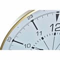 Pikkukuva 2 / 3: Wall Clock DKD Home Decor Crystal Golden Metal White Compass (60 x 3 x 60 cm)