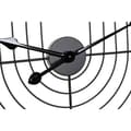 Miniatyrbillede 3 af 3: Wall Clock DKD Home Decor Black Golden Metal 60 x 3 x 60 cm Modern (2 Units)