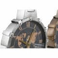 Miniatyrbild 3 av 3: Wall Clock DKD Home Decor Golden Silver Crystal Iron World Map 42 x 8,5 x 54 cm (2 Units)