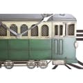 Pikkukuva 3 / 3: Wall Clock DKD Home Decor 49,5 x 3,5 x 48 cm Metal Green Yellow Vintage Train (2 Units)