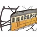 Pikkukuva 2 / 3: Wall Clock DKD Home Decor 49,5 x 3,5 x 48 cm Metal Green Yellow Vintage Train (2 Units)