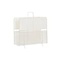 Pikkukuva 1 / 3: Magazine rack DKD Home Decor White Natural Metal wicker Boho 36,5 x 15 x 41 cm
