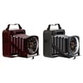Pikkukuva 1 / 3: Table clock DKD Home Decor Burgundy Photo camera 19 x 15 x 20 cm Red Dark grey Iron Vintage (2 Units)